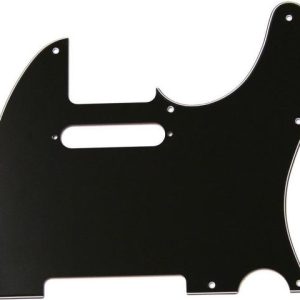FENDER PICKGUARD, 3-PLY B/W/B TELECASTER, 8-HOLE MOUNT