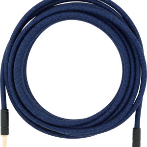 FENDER 18.6' FESTIVAL INSTRUMENT CABLE, BLUE DREAM, RIGHT ANGLE