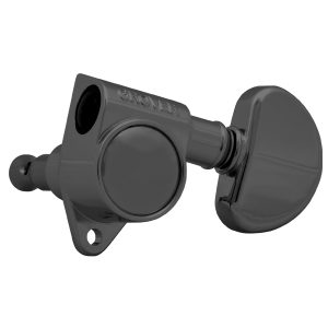 GROVER ROTOMATICS &reg; 18:1 GEAR RATIO BLACK NICKEL SET 6 3+3