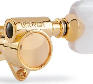 GROVER ORIGINAL ROTOMATIC TUNERS WITH PEARLOID BUTTON,
