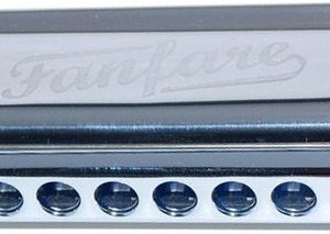 SEYDEL FANFARE PROFESSIONAL TREMOLO HARMONICA W/ACRYLIC COMBS &