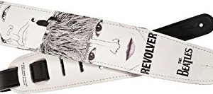 D'ADDARIO "THE BEATLES" GUITAR STRAP, VEGAN (LEATHER STYLE)