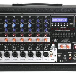 Peavey  PVI  8500  8-Channel  400 watt Powered Mixer (3601860)