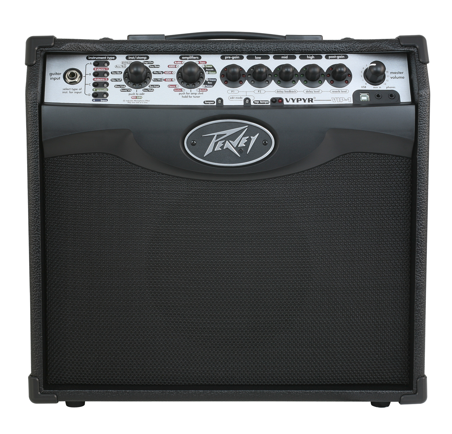 Peavey VYPYR VIP 1 20 watt Modeling Instrument Combo Amp (3608060)