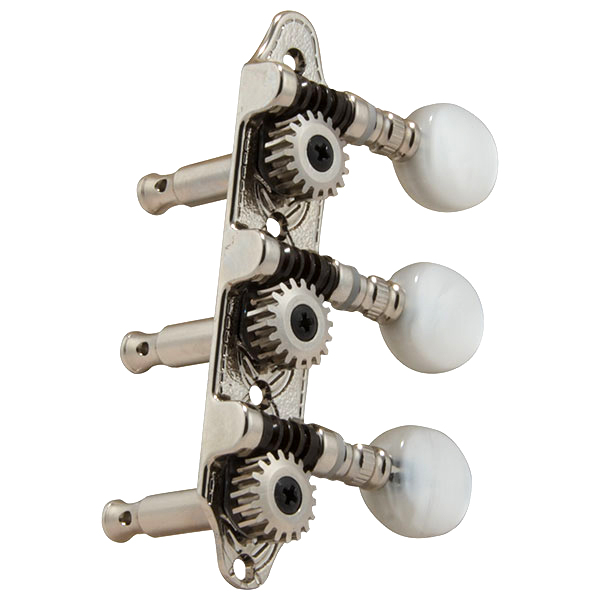 GROVER MINI STA-TITE™ NICKEL SET 3 + 3 ON PLATE