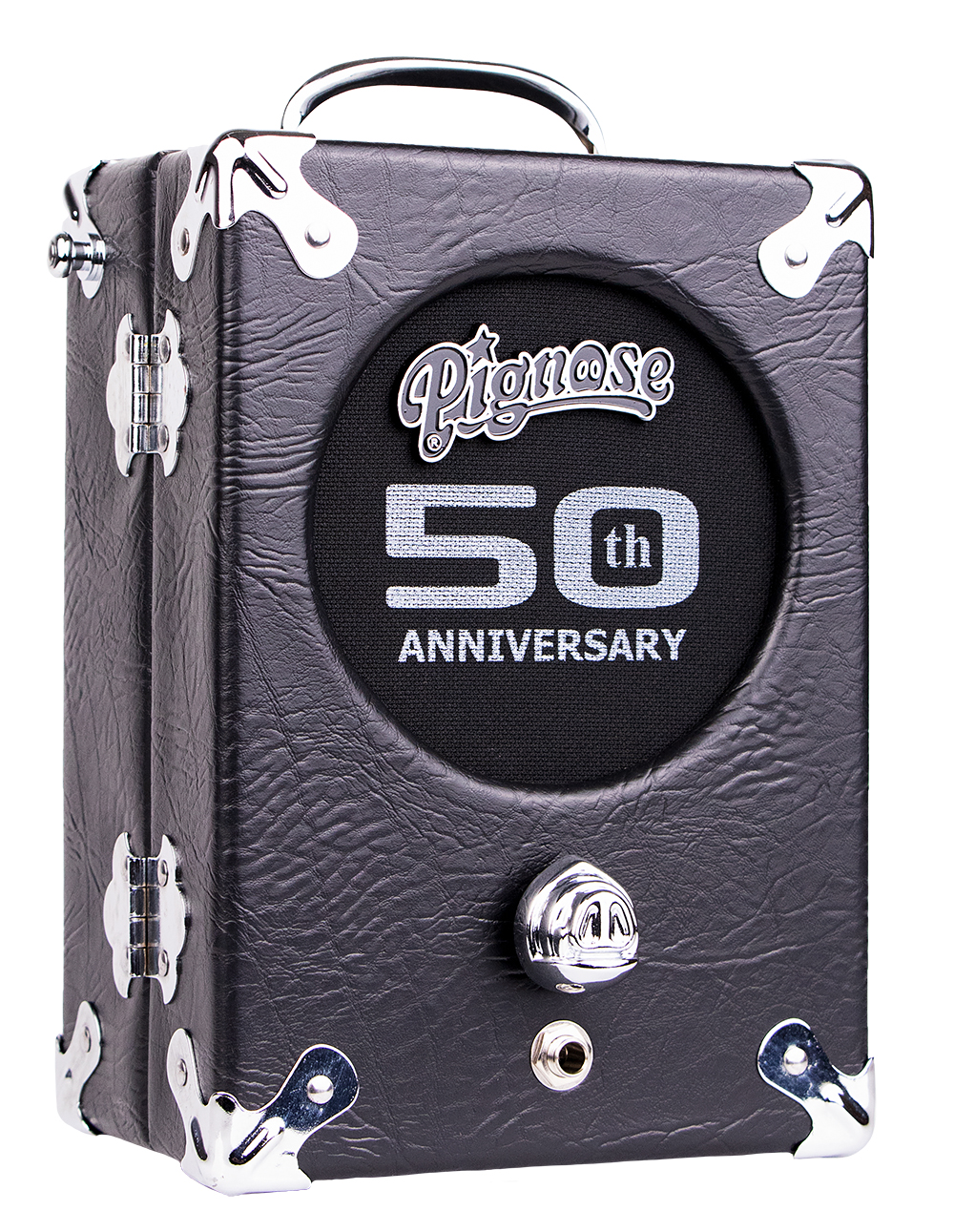 PORTABLE 5W AMP 5" SPEAKER AC/DC OPERATION, 50TH ANNIVERSARY