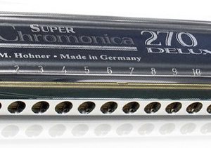 HOHNER SUPER CHROMONICA 270 DELUXE CHROMATIC HARMONICA KEY C