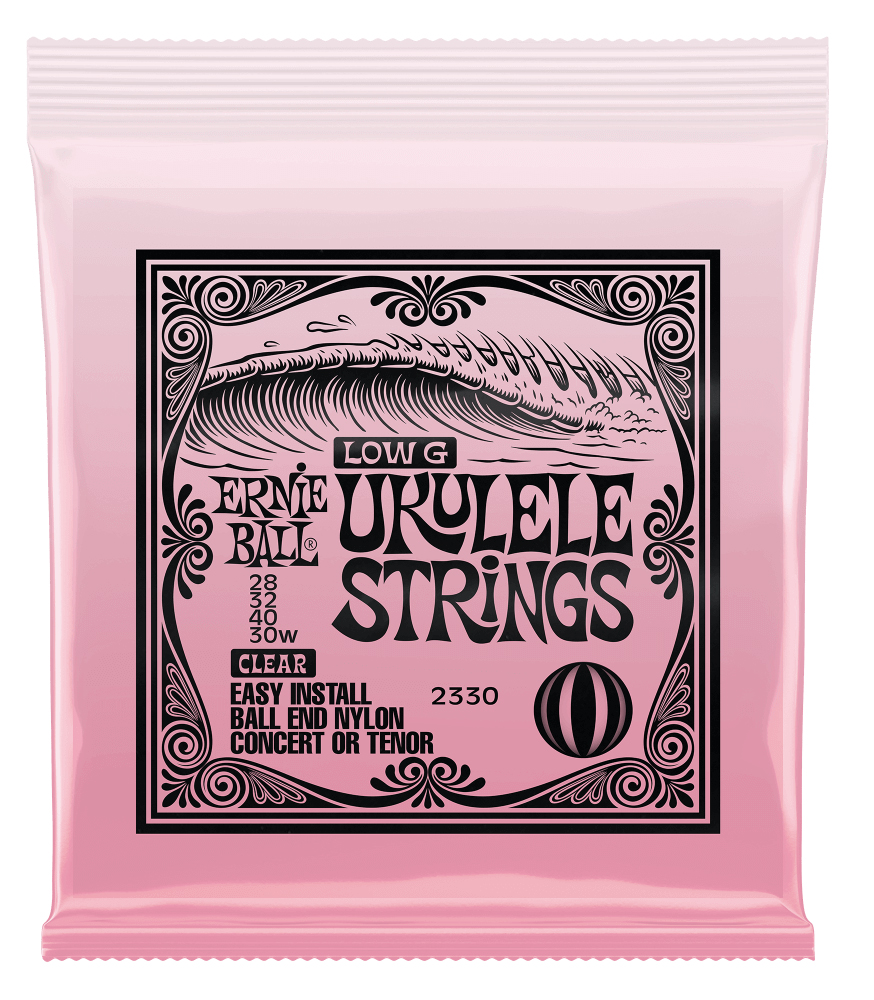 ERNIE BALL CONCERT/TENOR WOUND LOW G NYLON BALL END UKE STRINGS