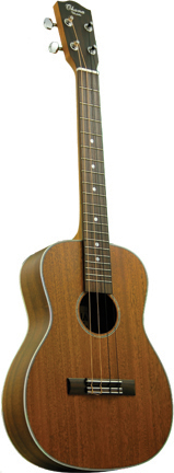OHANA BARITONE UKULELE, 21-FRET, SOLID MAHOGANY TOP, LAMINATED