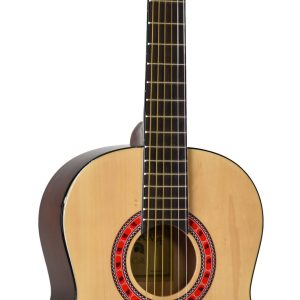 INDIANA COLT GUITAR, NATURAL GLOSS FINISH, WITH BAG