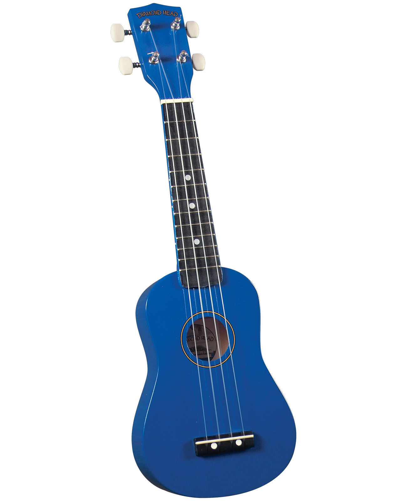 Diamond Head DU-107 Rainbow Soprano Ukulele - Blue