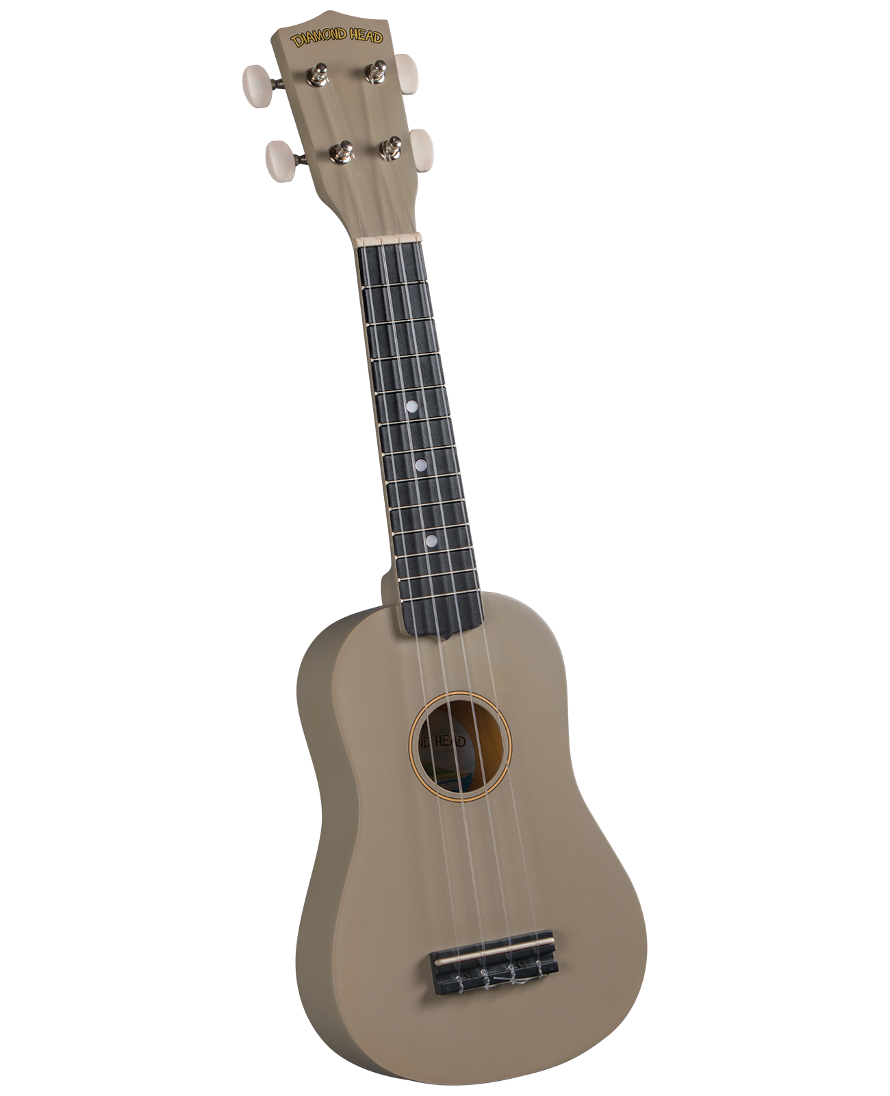 Diamond Head DU-121 Tropical Satin Series Soprano Ukulele - Java Brown