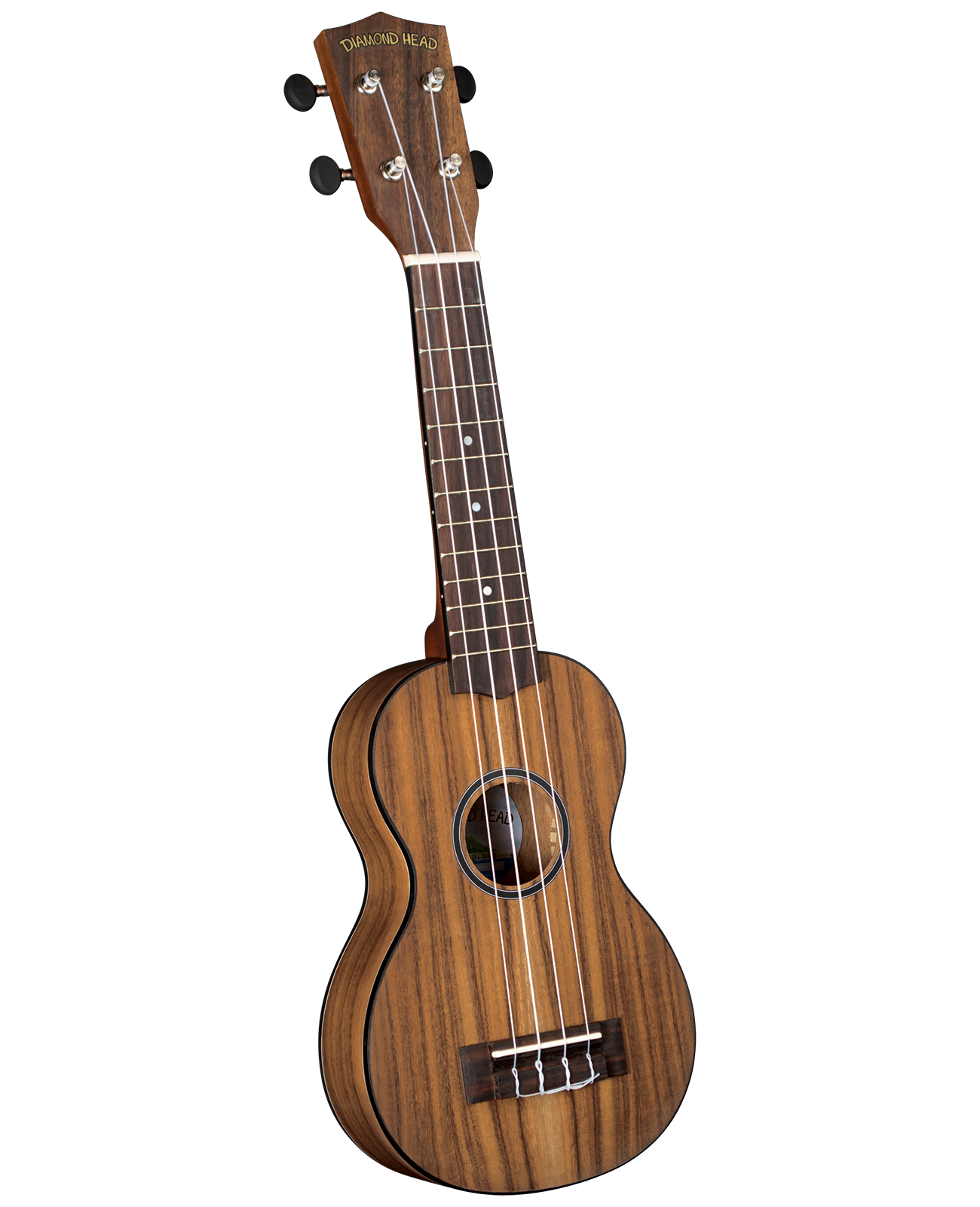 Diamond Head DU-350 Flamed Acacia Soprano Ukulele Outfit