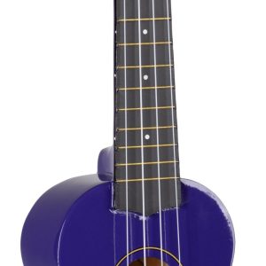 EDDY FINN SOPRANO UKULELE WITH BAG, GLOSS FINISH, PURPLE
