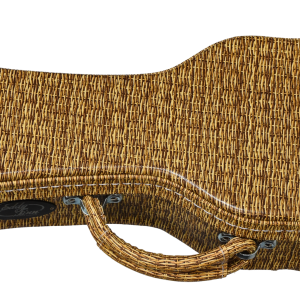 EDDY FINN PRINTED RATTAN HARDSHELL CASE FOR SOPRANO UKULELE