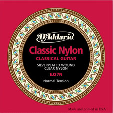 CLASSIC NYLON SILVERPLATED WOUND CLEAR