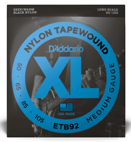 D'ADDARIO TAPEWOUND BASS SET, LONG