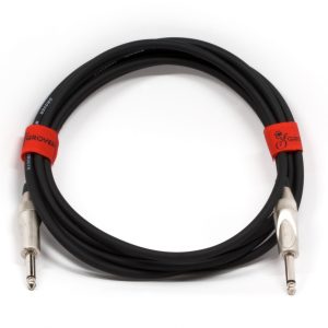 GROVER NOISELESS GUITAR/INSTRUMENT BRAIDED FABRIC CABLE 10'