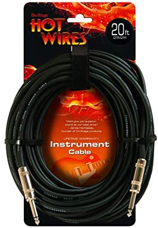 20 Ft On Stage Line Cable (1/4 To 1/4 Male)