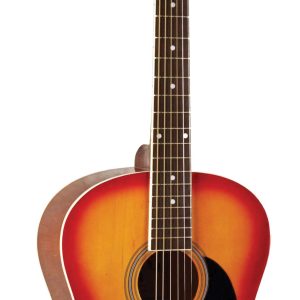 INDIANA DAKOTA GUITAR, CHERRY BURST GLOSS FINISH