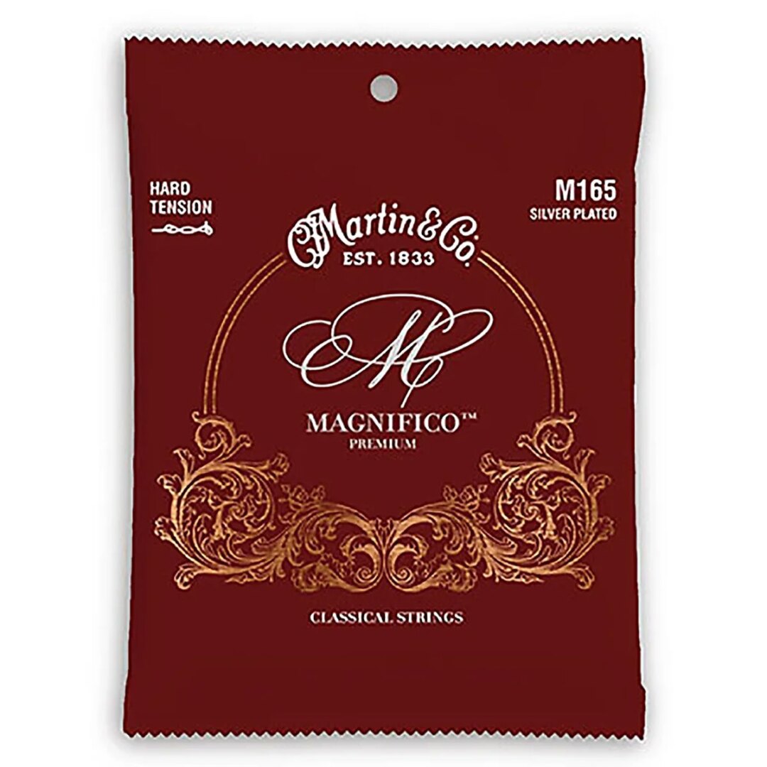 Martin M165 Classical Premium Magnifico Hard Tension Classical Guitar Strings