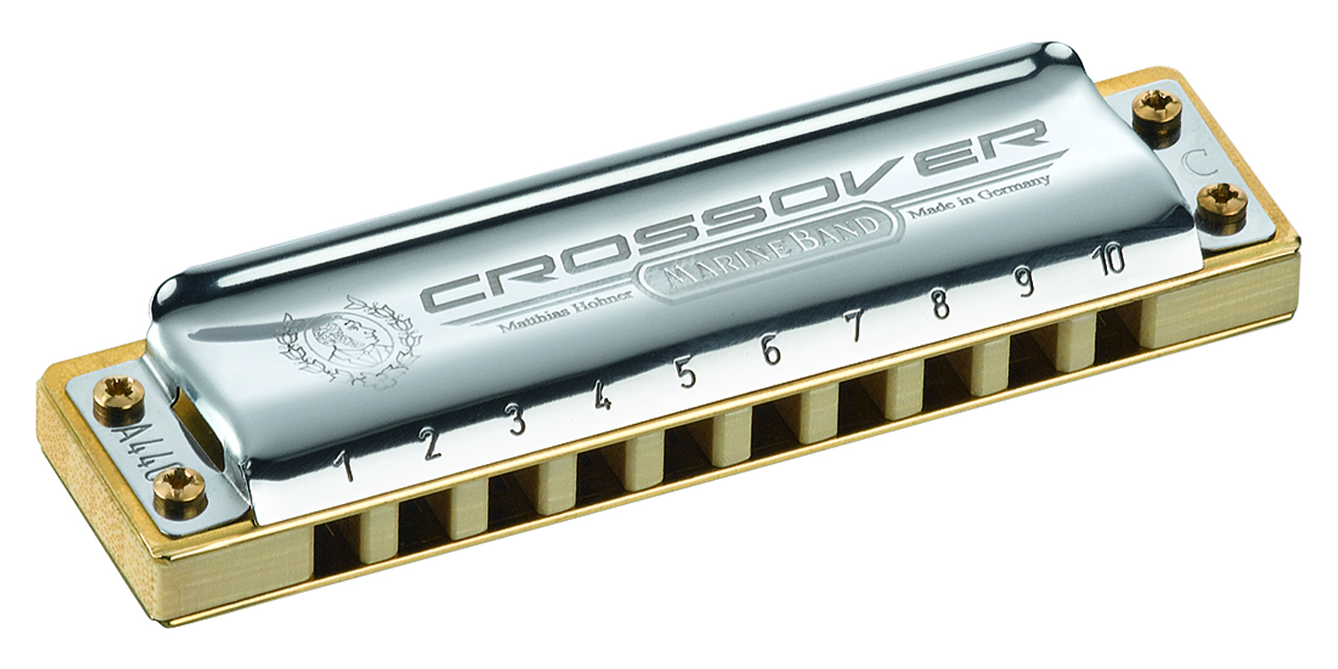 HOHNER MARINE BAND CROSSOVER HARMONICA KEY OF B