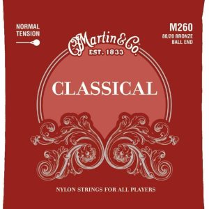 C.F. Martin & Co. M260 (80/20 Bronze) Acoustic Guitar Strings  Medium Gauge