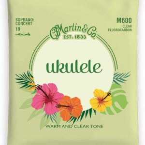 Martin M600 E101 Soprano/Concert Ukulele Strings