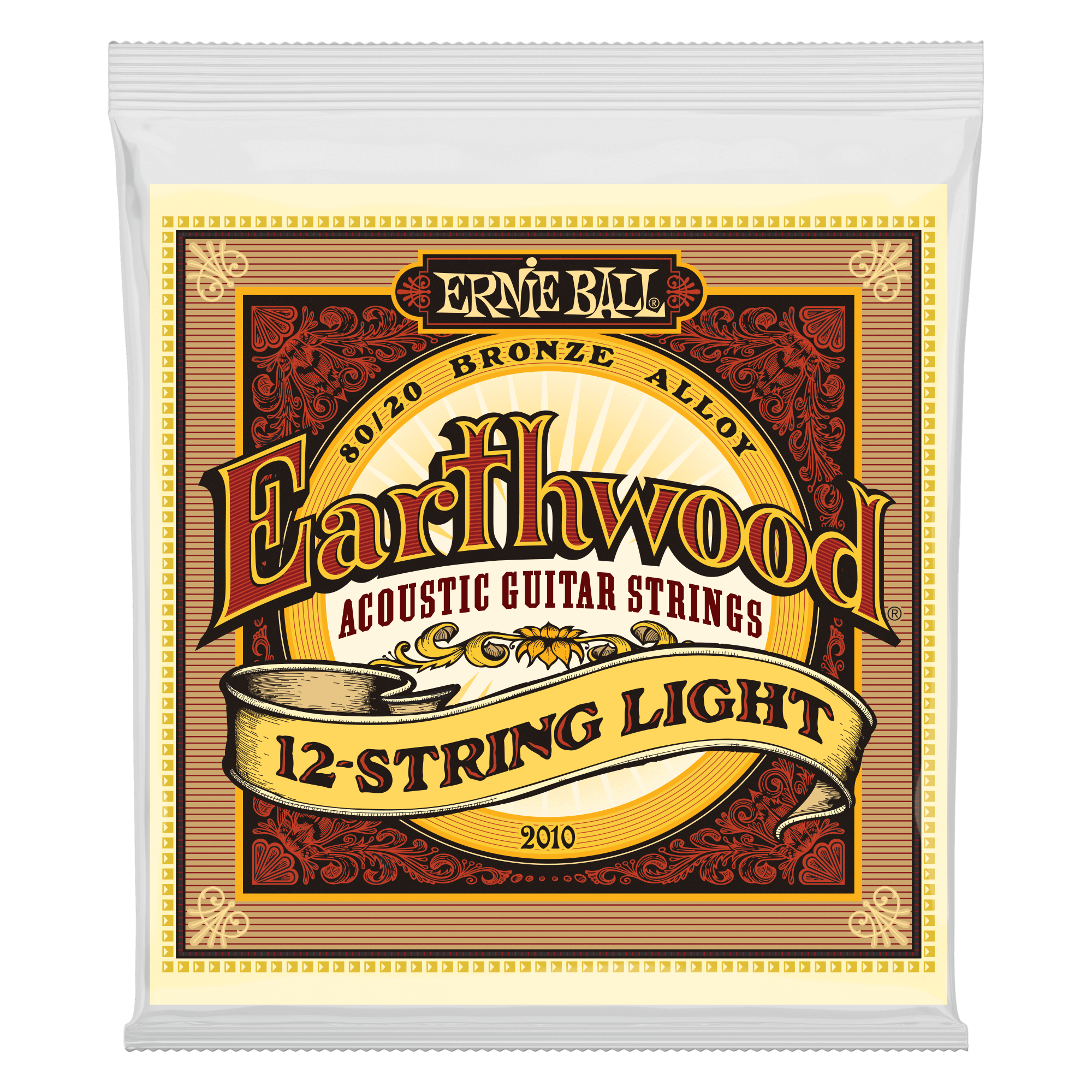 Earthwood Light 12-String 80/20 Bronze Acoustic Guitar Strings - 9-46 Gauge