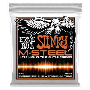 Hybrid Slinky M-Steel Electric Guitar Strings - 9-46 Gauge