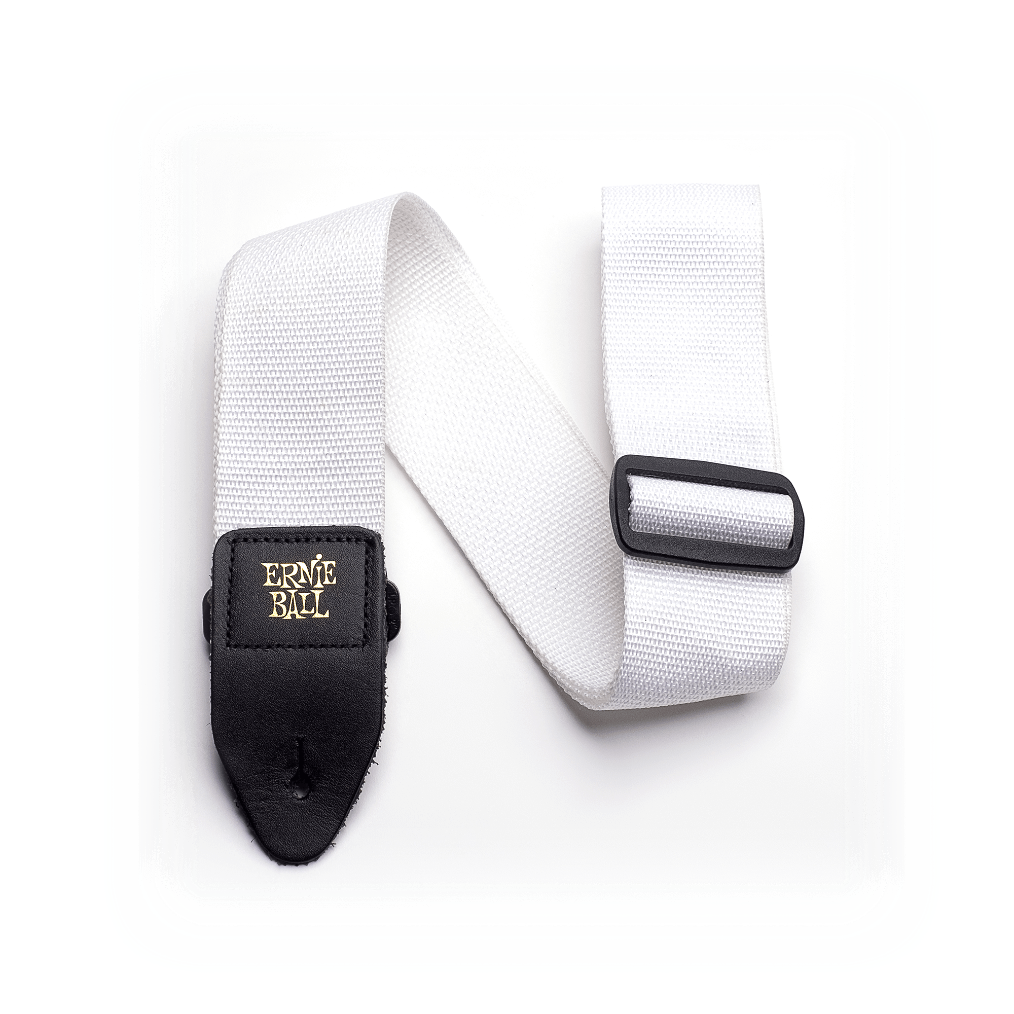 White Polypro Guitar Strap