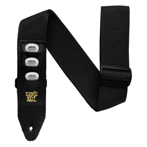 Ernie Ball Black Pickholder Strap