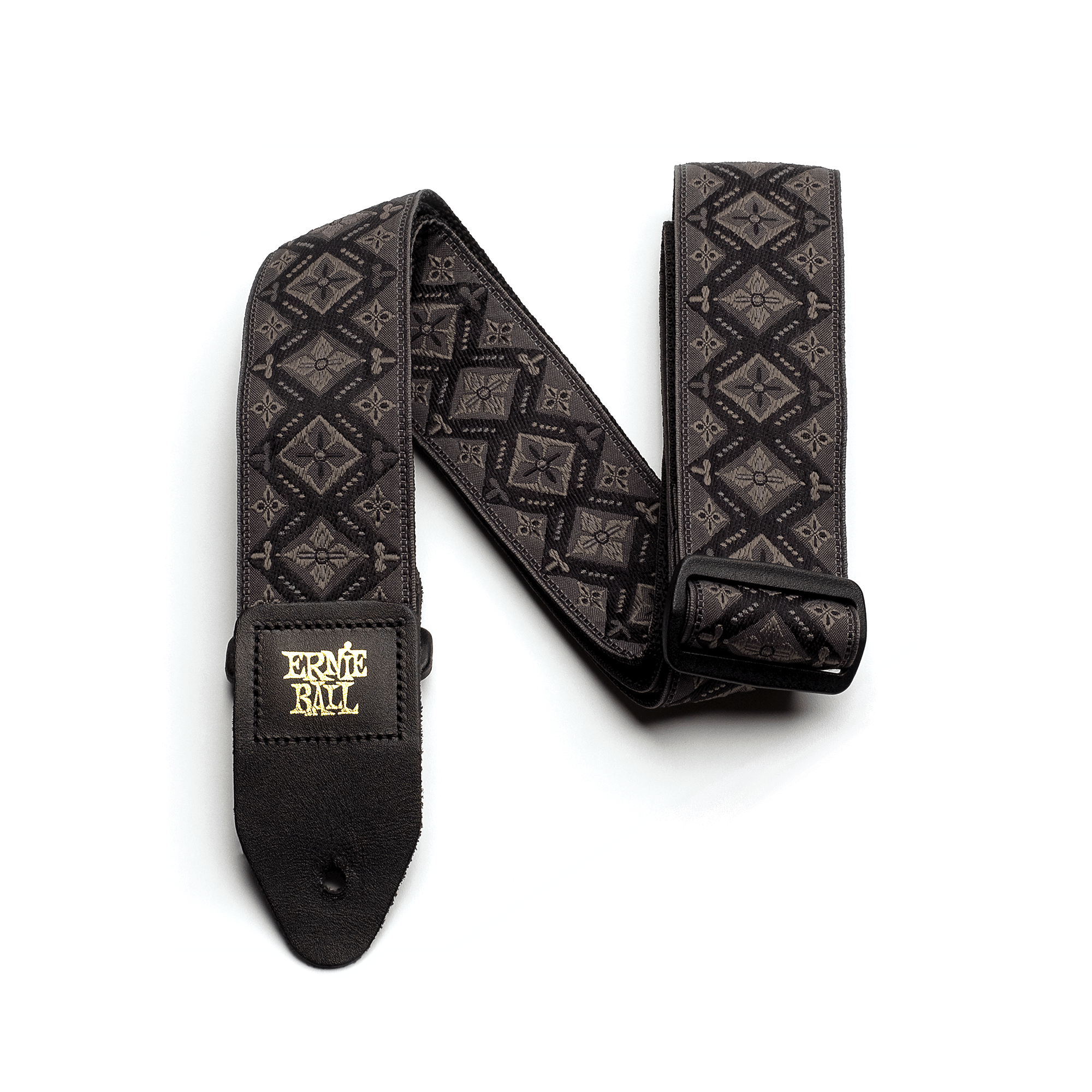 Regal Black Jacquard Guitar Strap