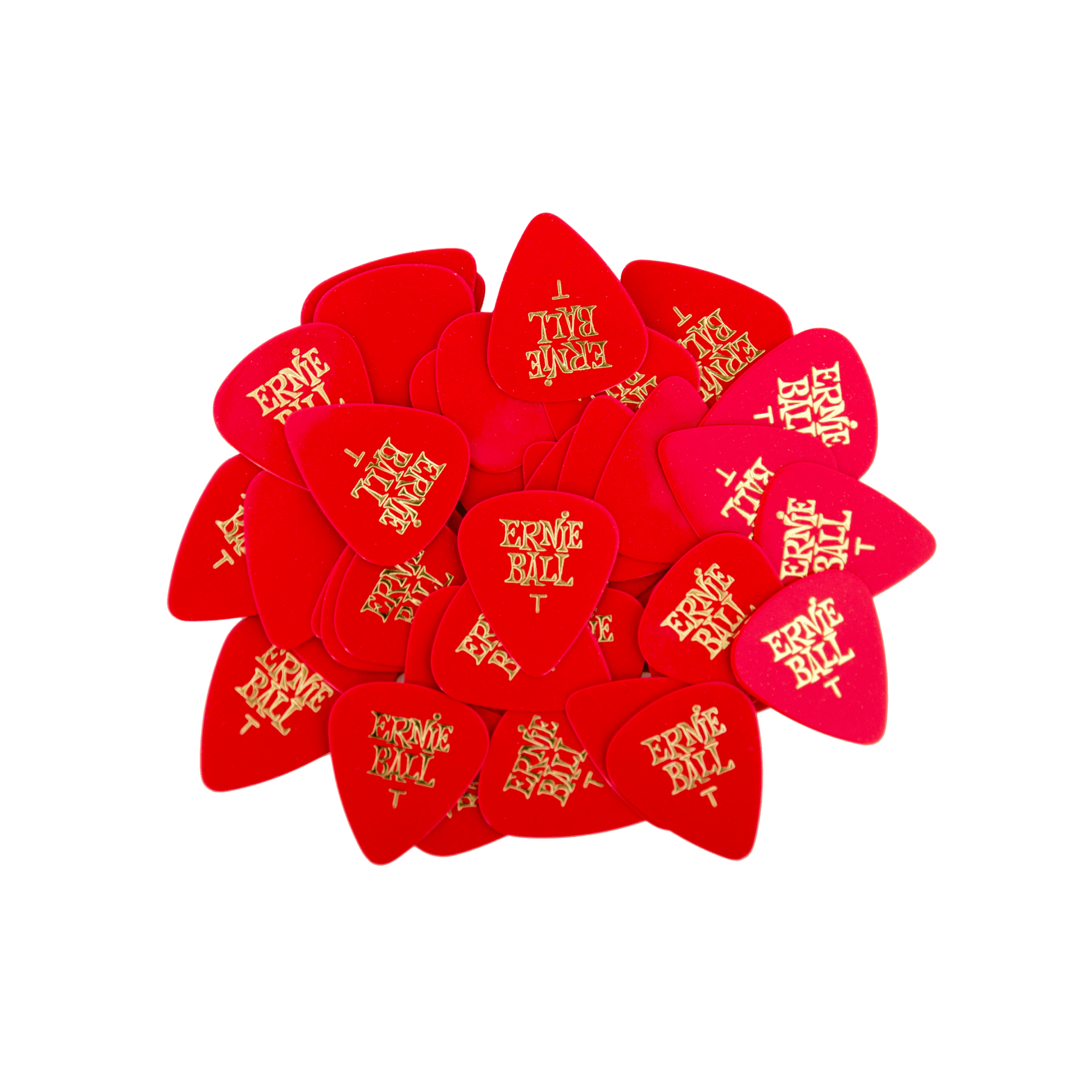 Thin Red Cellulose Picks, bag of 144