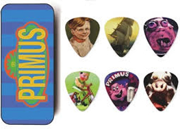 DUNLOP COLLECTOR PICK TINS - PRIMUS MEDIUM