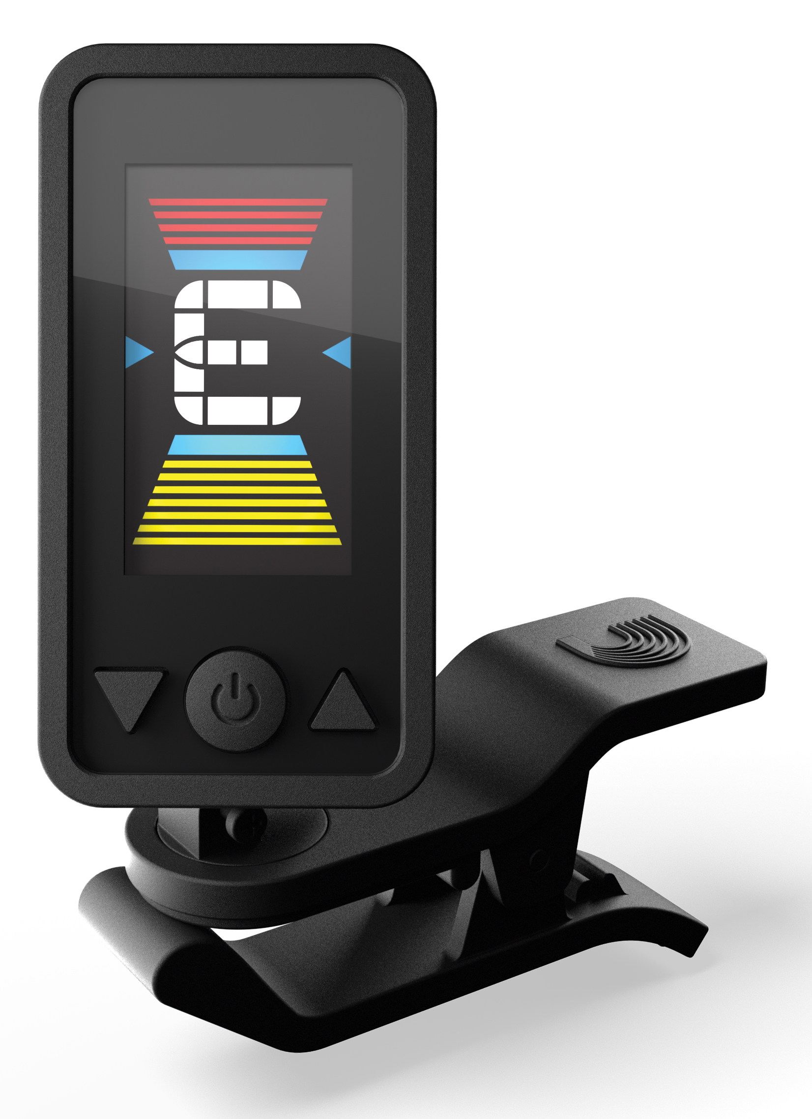 D'ADDARIO ECLIPSE CELLO TUNER, BLACK