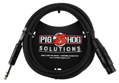6ft TRS(M)-XLR(F) Balanced Cable