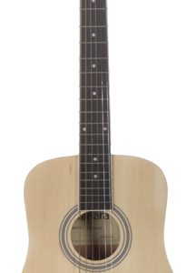 TANARA 1/2 SIZE ACOUSTIC GUITAR, L-34", D-4", LOWER BOUT-13",